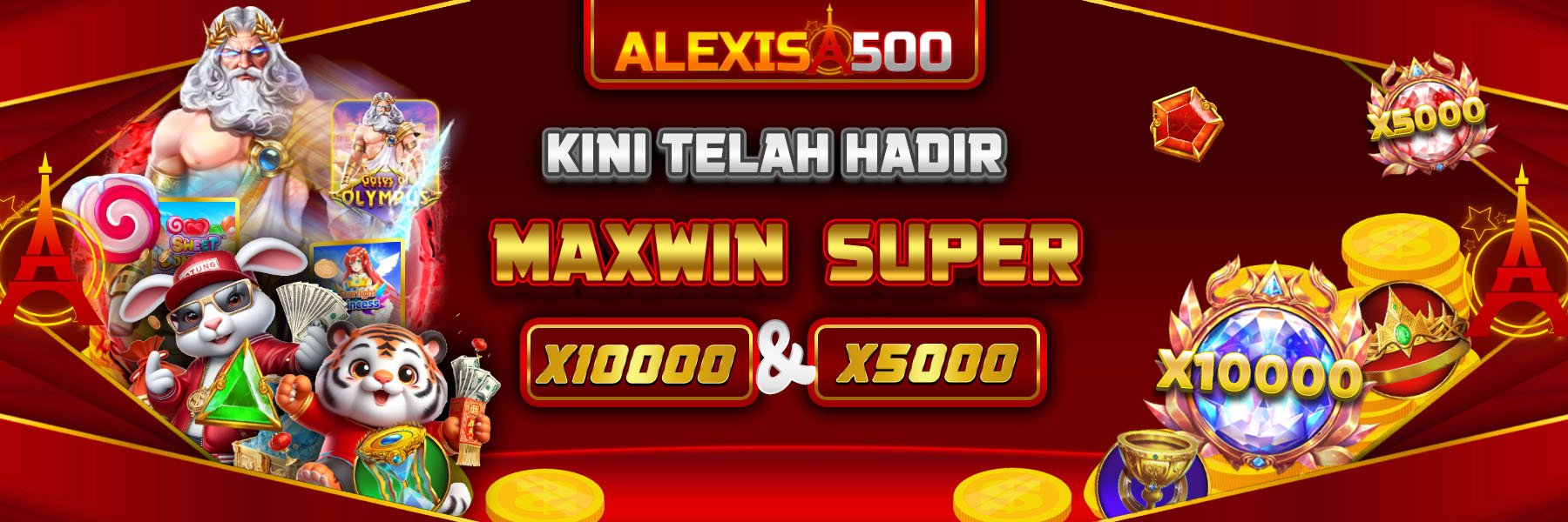 Bertaruh Melalui ALEXIS500 Link Slot Gacor Terbaru